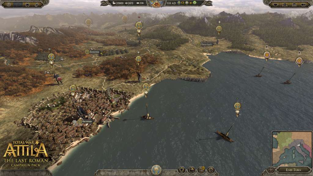 Total War: ATTILA - The Last Roman Campaign Pack DLC Steam CD Key