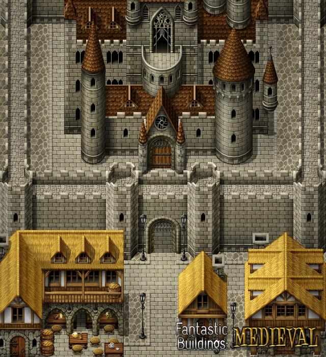RPG Maker VX Ace - Fantastic Buildings: Medieval EU Steam CD Key