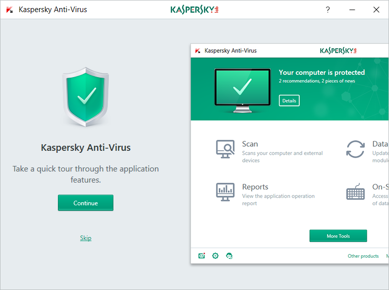Kaspersky Anti Virus 2018 EU Key (1 Year / 3 PC)