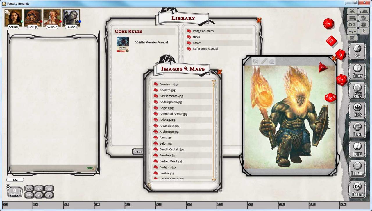 Fantasy Grounds - D&D Monster Manual DLC Steam CD Key