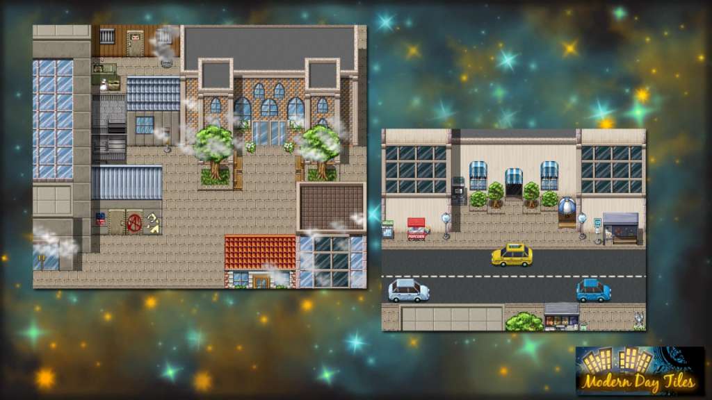 RPG Maker: Modern Day Tiles Resource Pack Steam CD Key