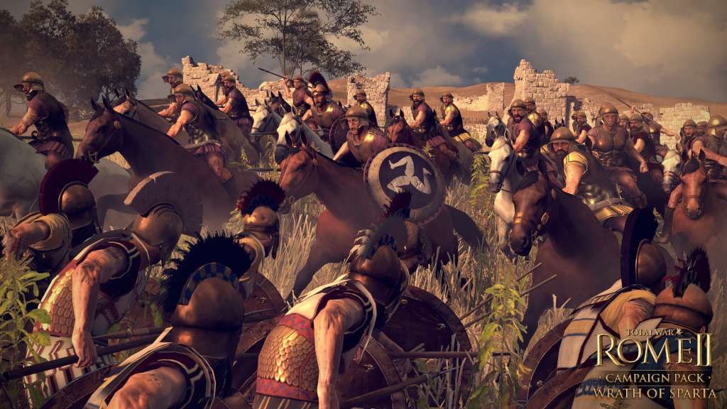 Total War: ROME II - Wrath of Sparta DLC RU VPN Activated Steam CD Key 