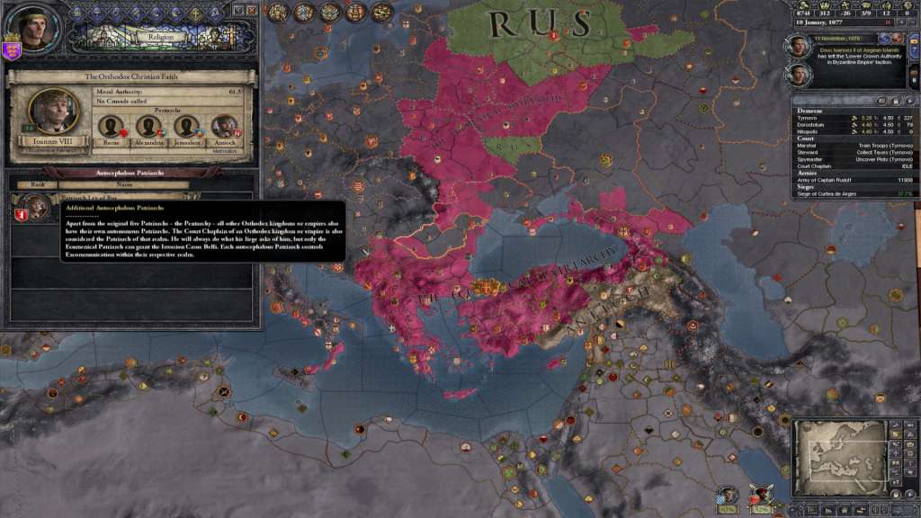 Crusader Kings II - Legacy of Rome DLC EU Steam Altergift