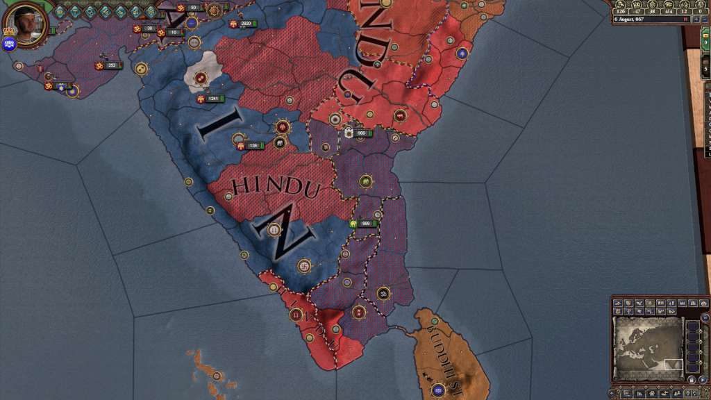 Crusader Kings II - Rajas of India DLC Steam CD Key