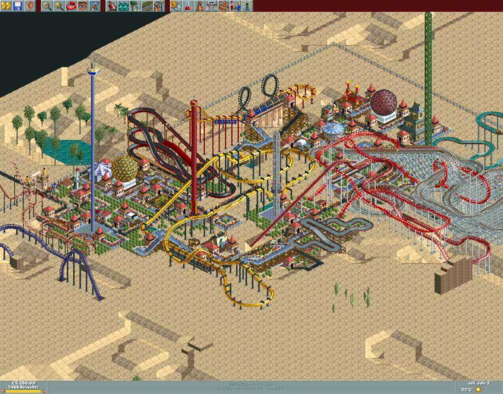 RollerCoaster Tycoon Deluxe GOG CD Key