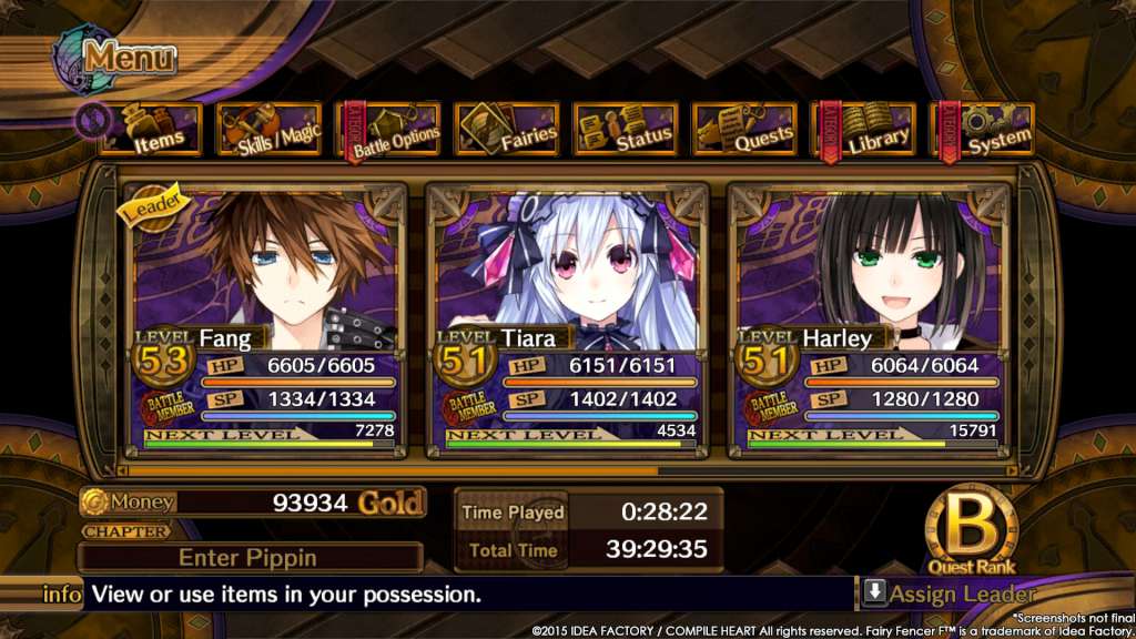 Fairy Fencer F - 6 DLCs Pack Steam CD Key