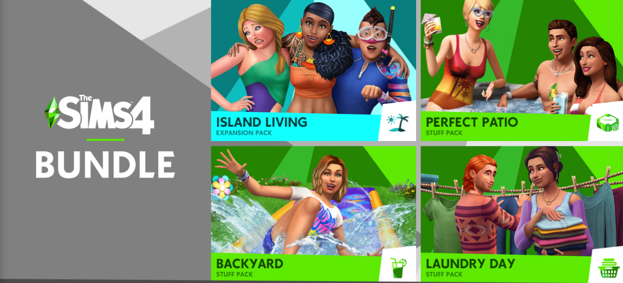 The Sims 4 + Fun Outside Bundle US PS4 CD Key