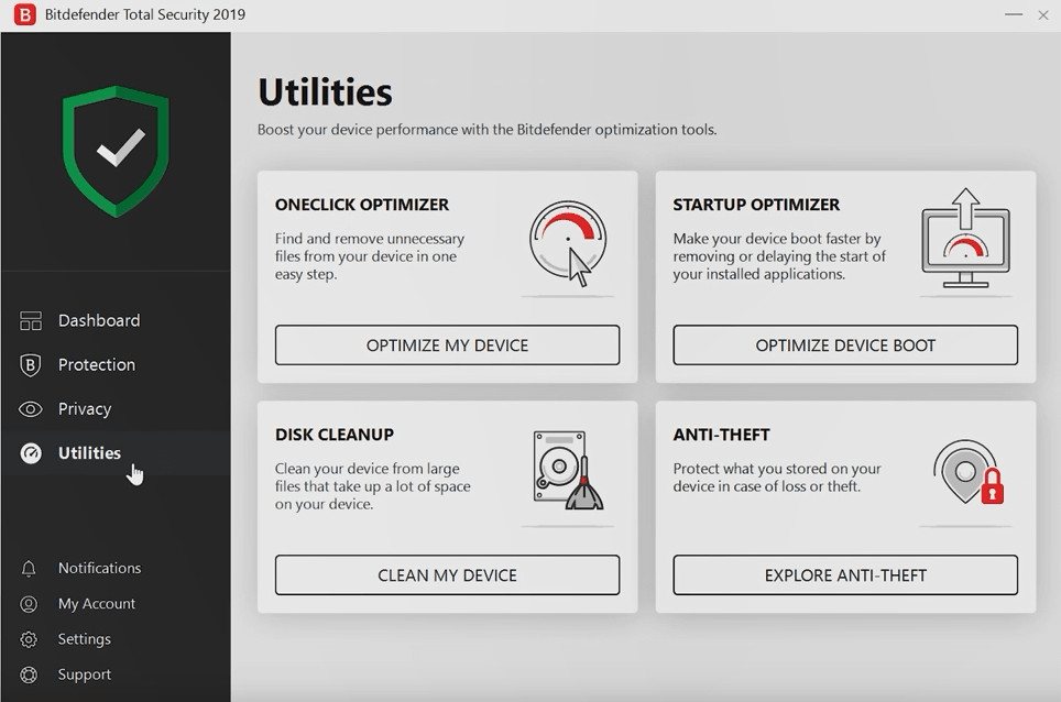 Bitdefender Total Security 2019 Key (1 Year / 10 Devices)