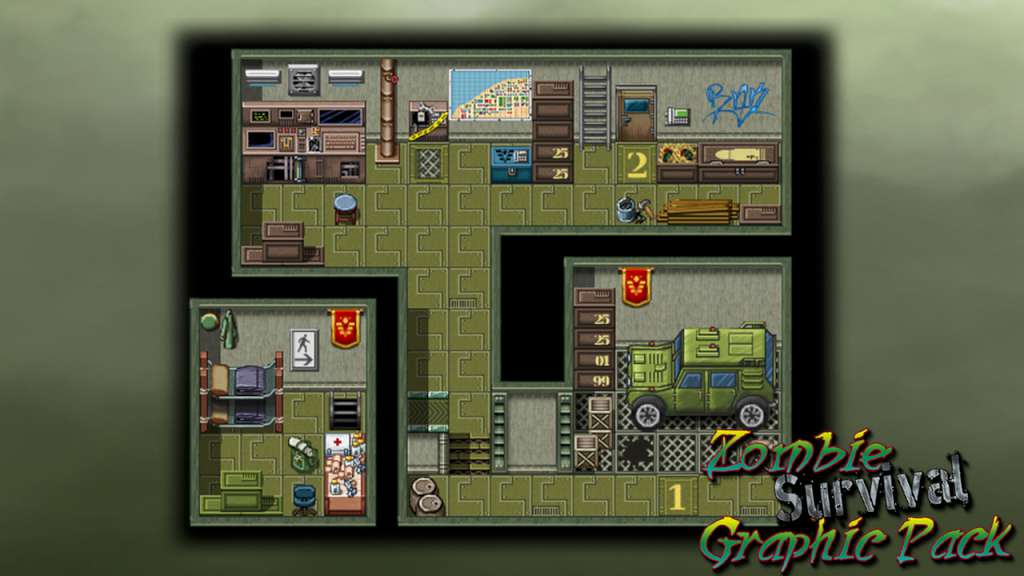 RPG Maker: Zombie Survival Graphic Pack Steam CD Key