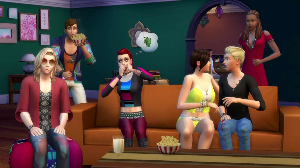 The Sims 4 - Movie Hangout Stuff DLC Origin CD Key
