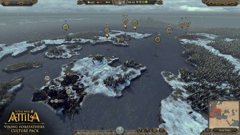 Total War: ATTILA + Viking Forefathers Culture Pack RU VPN Required Steam CD Key