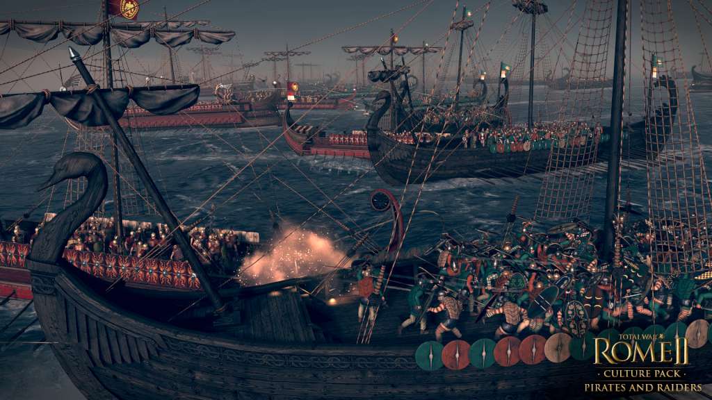 Total War: ROME II - Pirates and Raiders DLC Steam CD Key