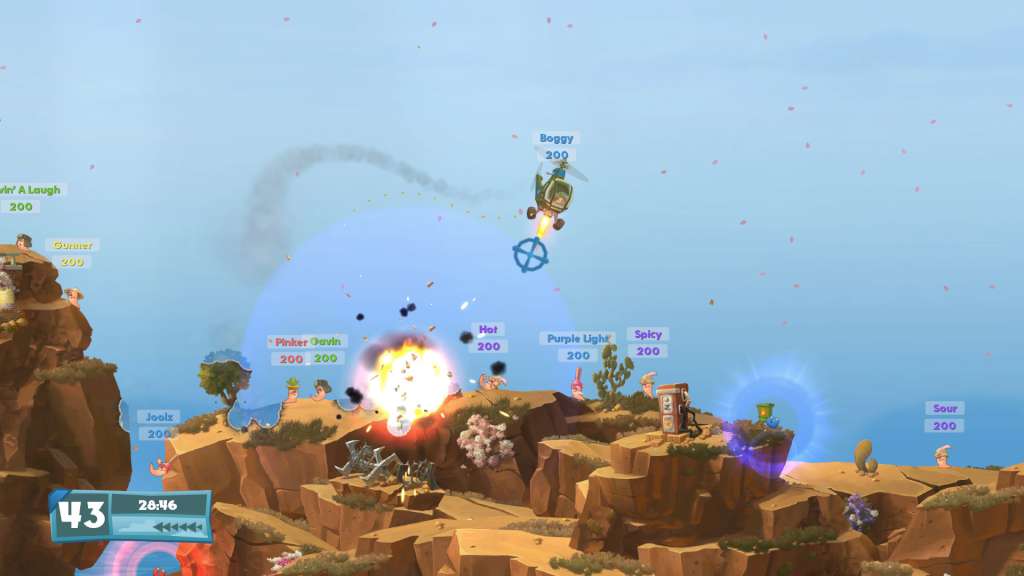 Worms W.M.D NA Steam CD Key