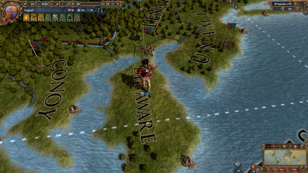 Europa Universalis IV - Colonial British and French Unit Pack DLC Steam DLC Key