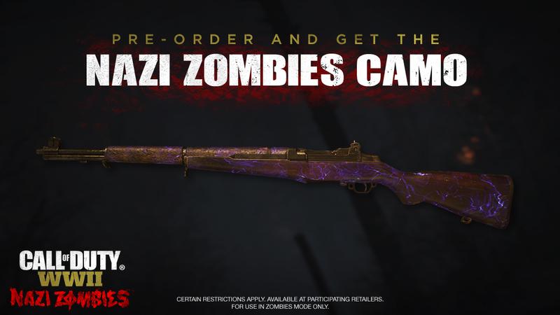 Call of Duty: WWII - Nazi Zombies Camo DLC Steam CD Key