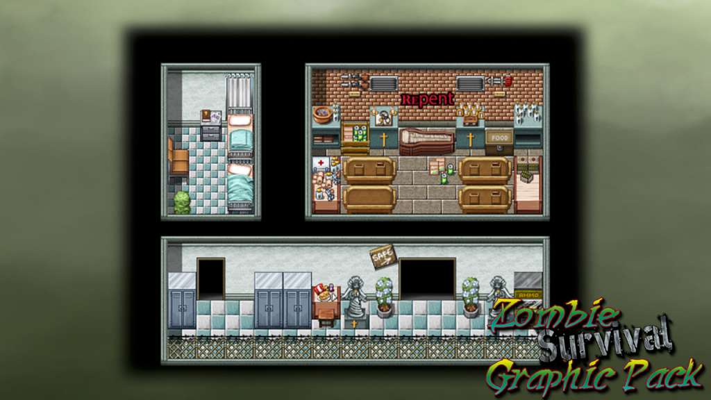 RPG Maker: Zombie Survival Graphic Pack Steam CD Key