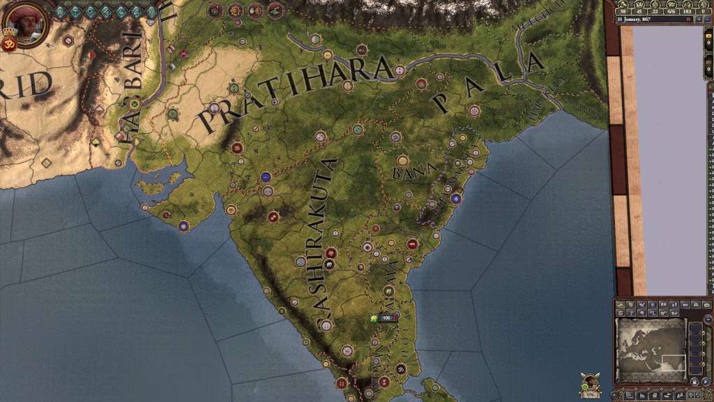 Crusader Kings II - Rajas of India DLC Steam CD Key