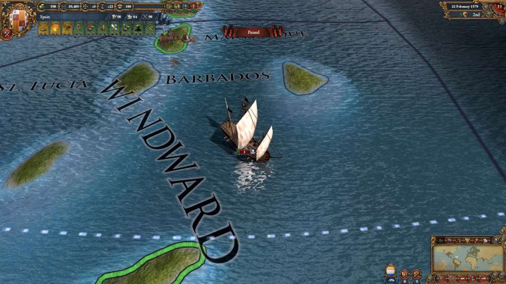 Europa Universalis IV - Songs of the New World Pack DLC Steam CD Key