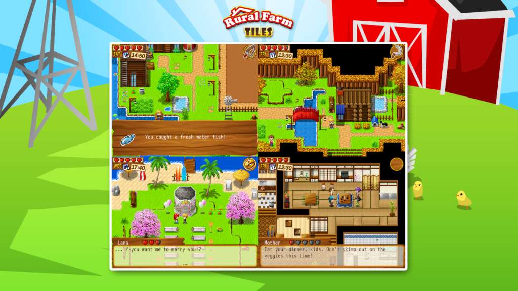 RPG Maker: Rural Farm Tiles Resource Pack Steam CD Key