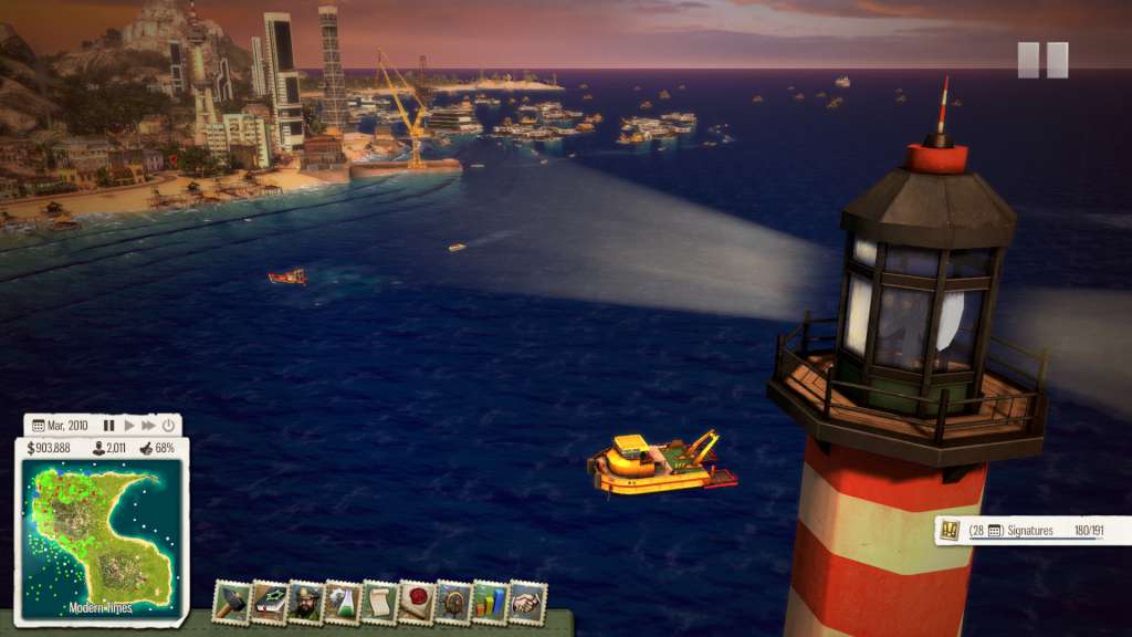 Tropico 5 - Waterborne DLC Steam CD Key