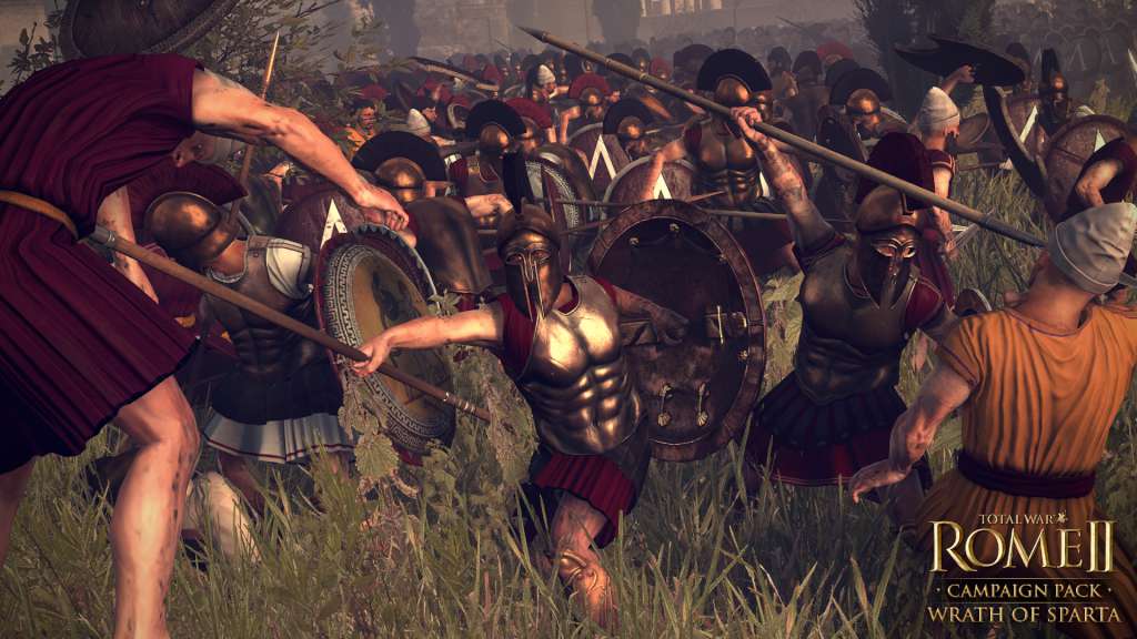Total War: ROME II - Wrath of Sparta DLC RU VPN Activated Steam CD Key 