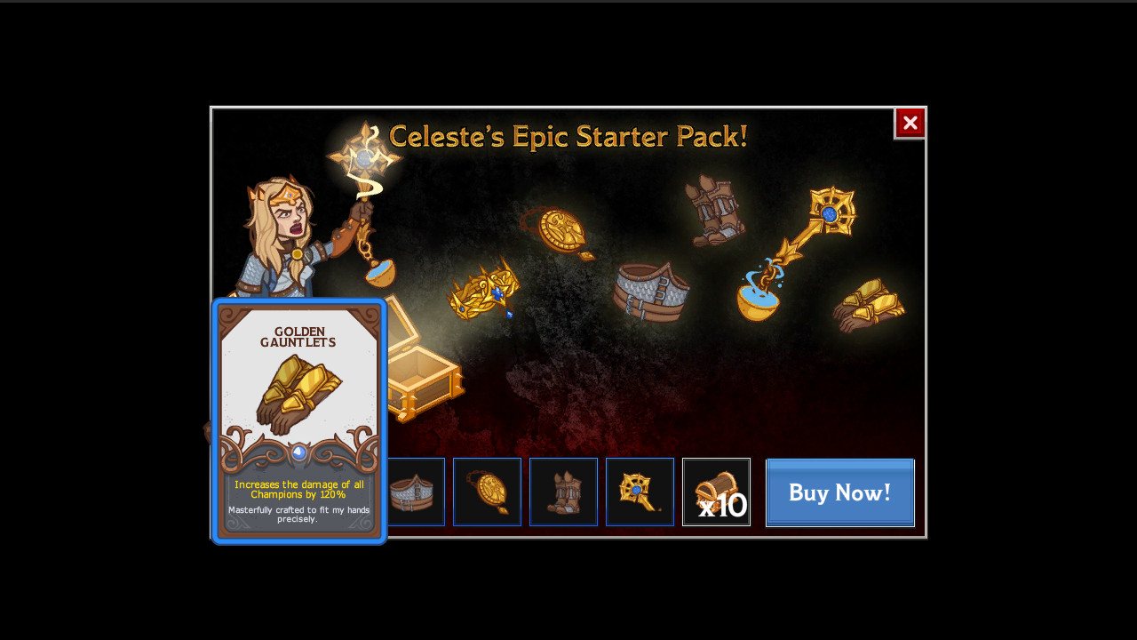 Idle Champions of the Forgotten Realms - Celeste's Starter Pack DLC Steam CD Key