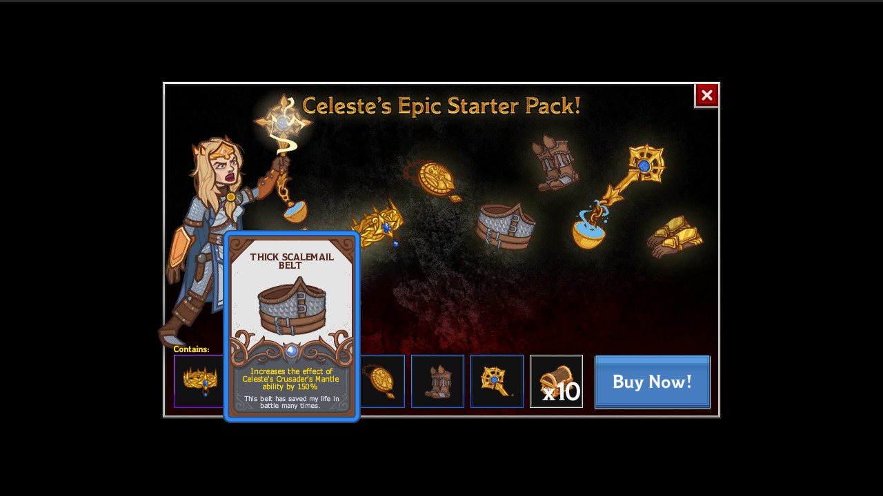 Idle Champions of the Forgotten Realms - Celeste's Starter Pack DLC Steam CD Key