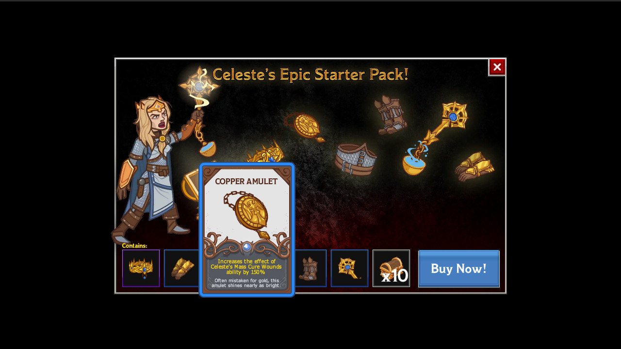 Idle Champions of the Forgotten Realms - Celeste's Starter Pack DLC Steam CD Key