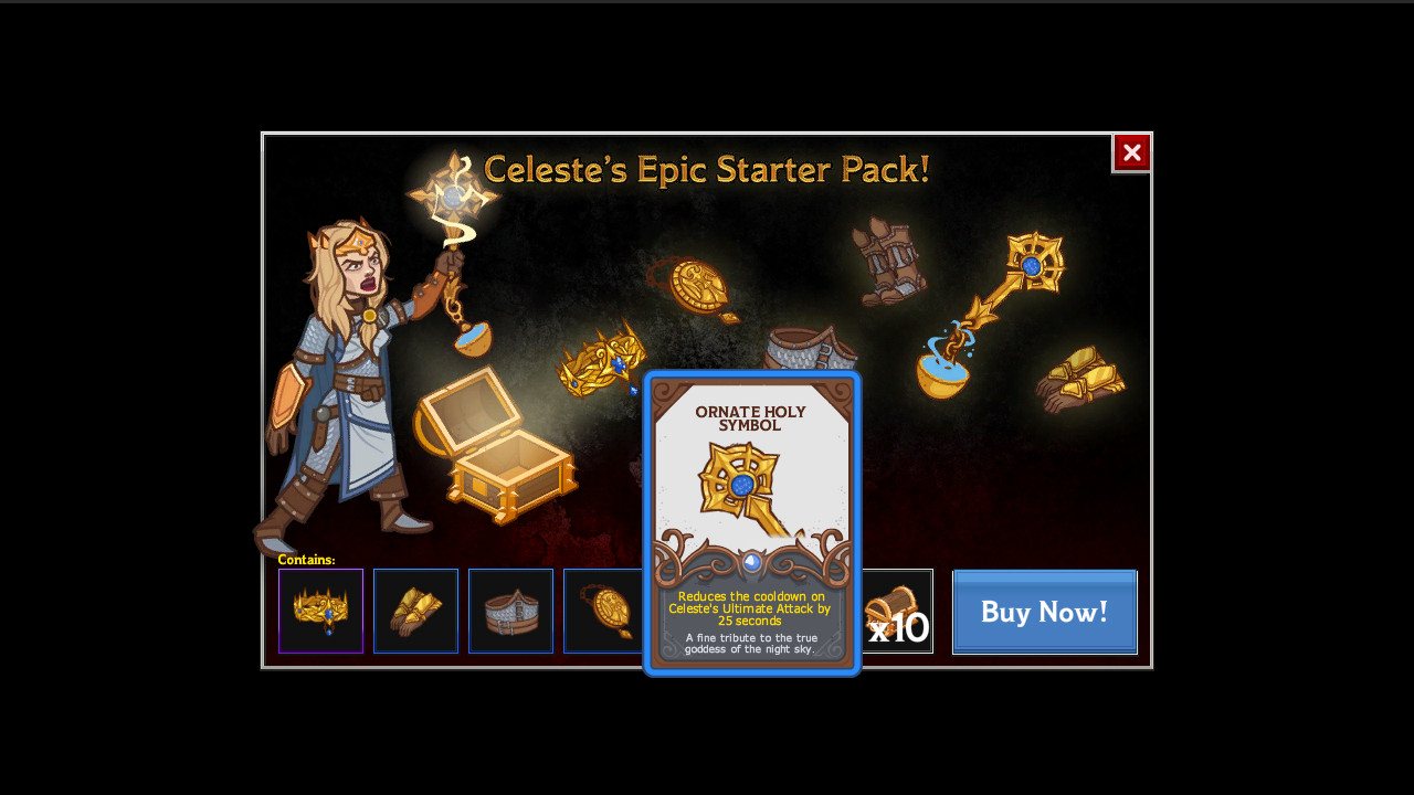 Idle Champions of the Forgotten Realms - Celeste's Starter Pack DLC Steam CD Key