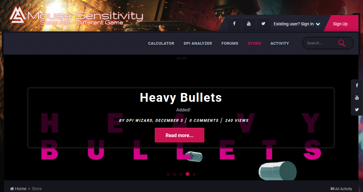 mouse-sensitivity.com 1-month Premium Subscription Key