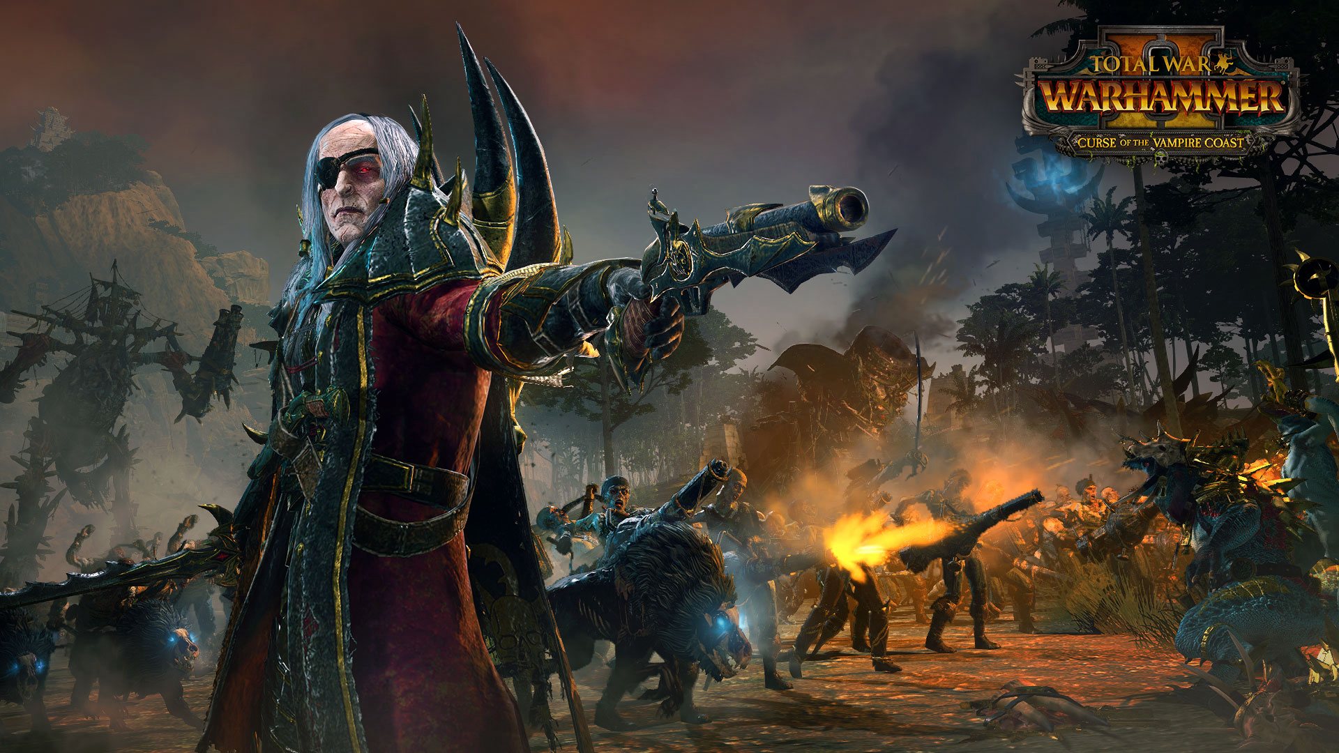 Total War: WARHAMMER II - Curse of the Vampire Coast DLC RU VPN Required Steam CD Key