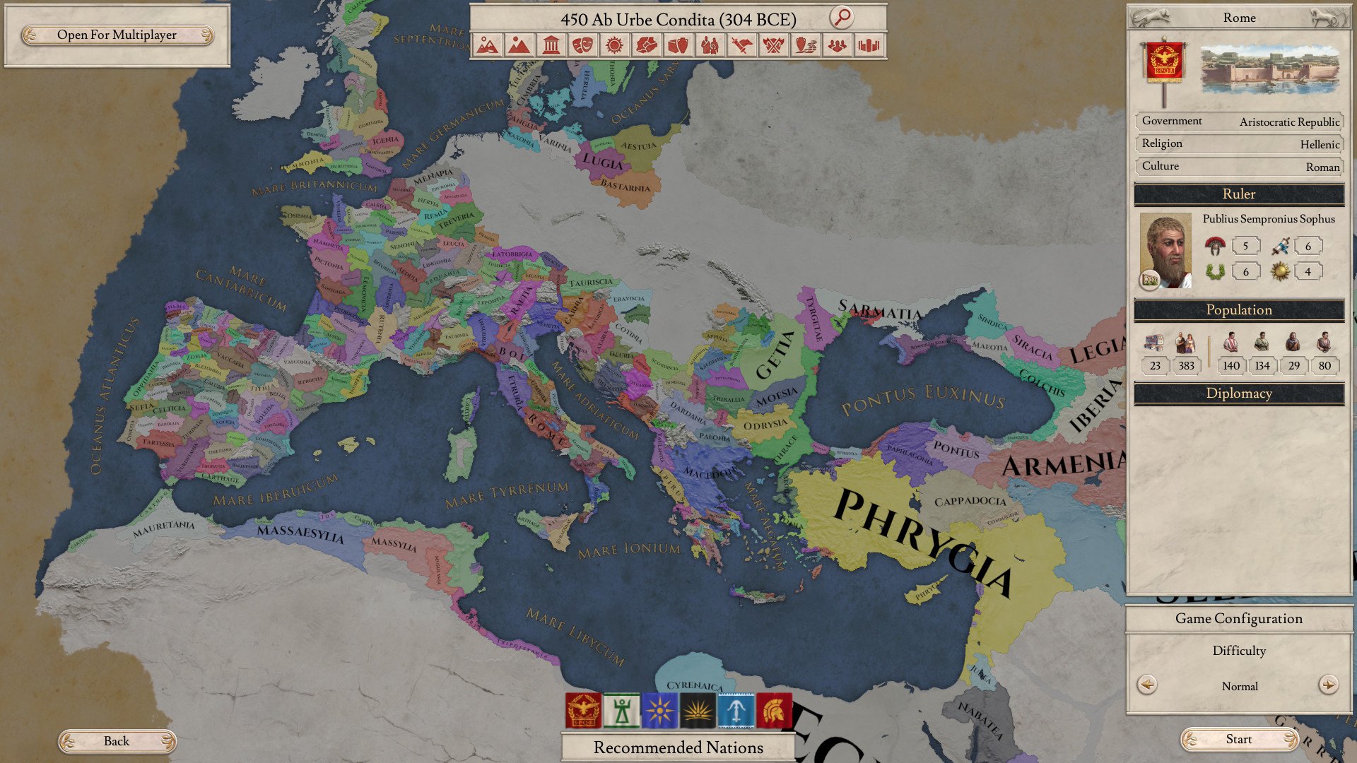 Imperator: Rome EU Steam CD Key