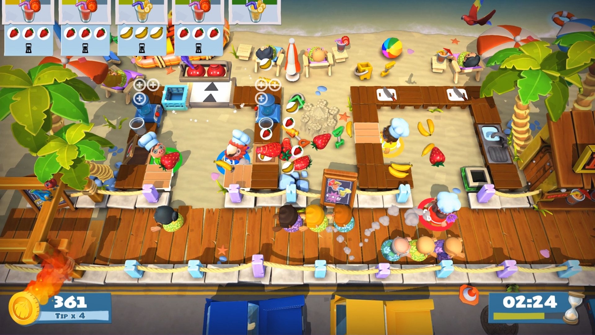 Overcooked! 2 - Surf 'n' Turf DLC Steam CD Key