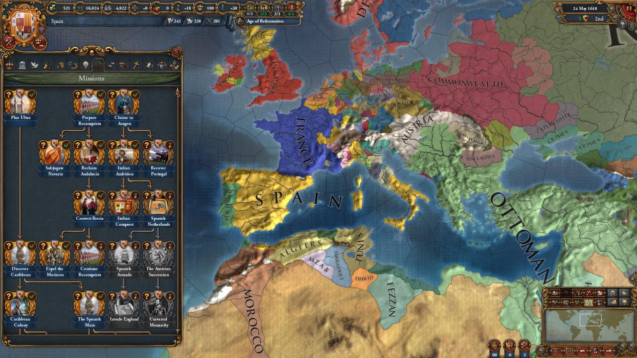 Europa Universalis IV - Golden Century DLC Steam Altergift