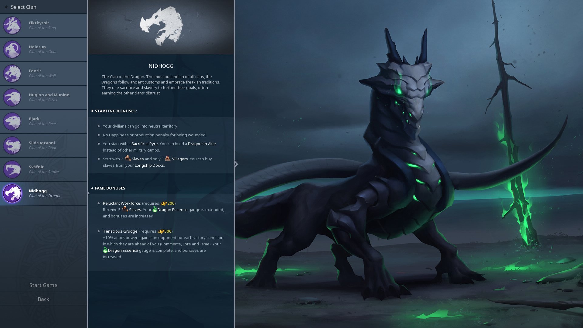 Northgard - Nidhogg, Clan of the Dragon DLC Steam CD Key