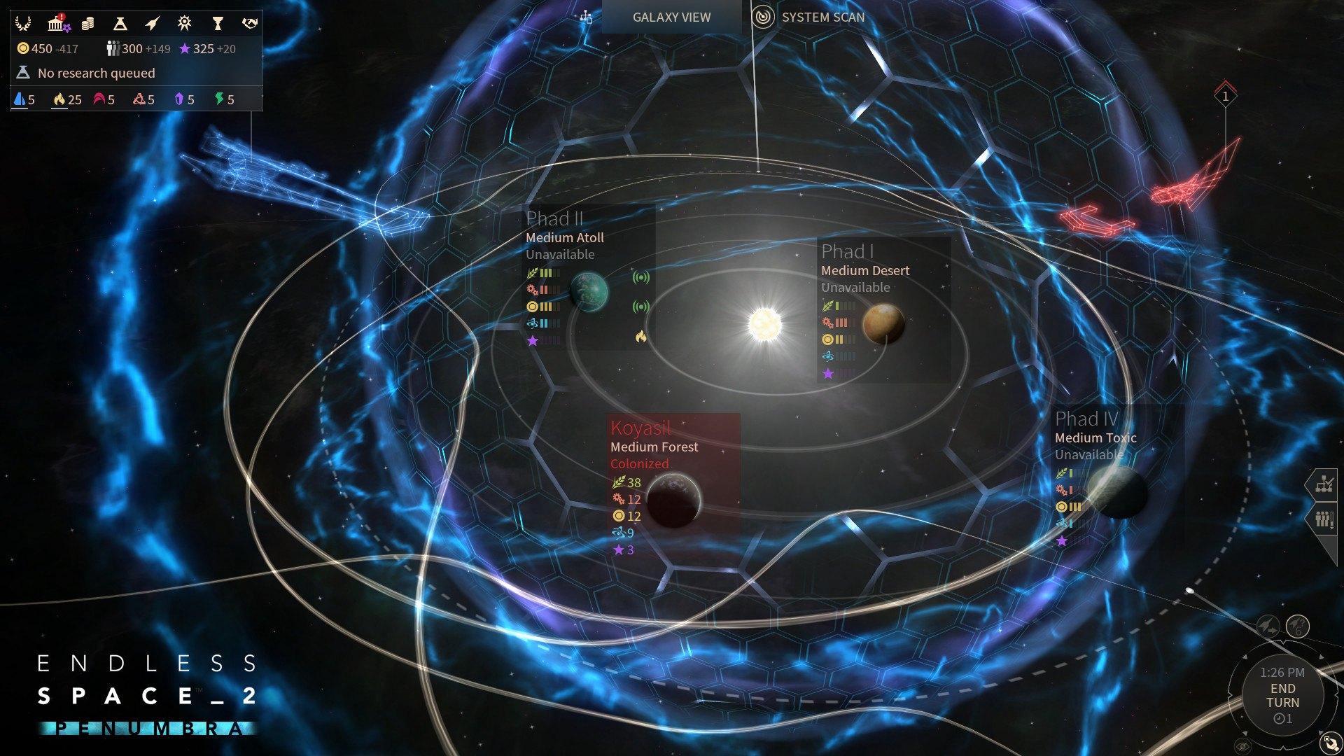 Endless Space 2 - Penumbra DLC Steam CD Key