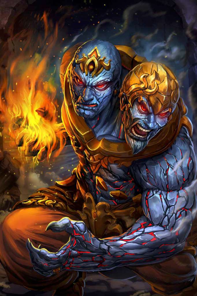 SMITE - Agni & Curse Agni Skin RoW CD Key