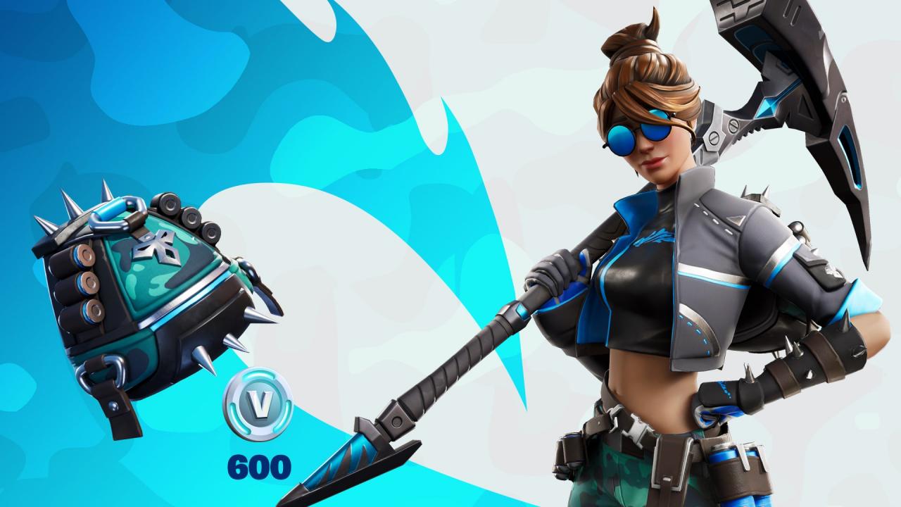 Fortnite - The Wavebreaker Pack + 600 V-Bucks US XBOX One CD Key