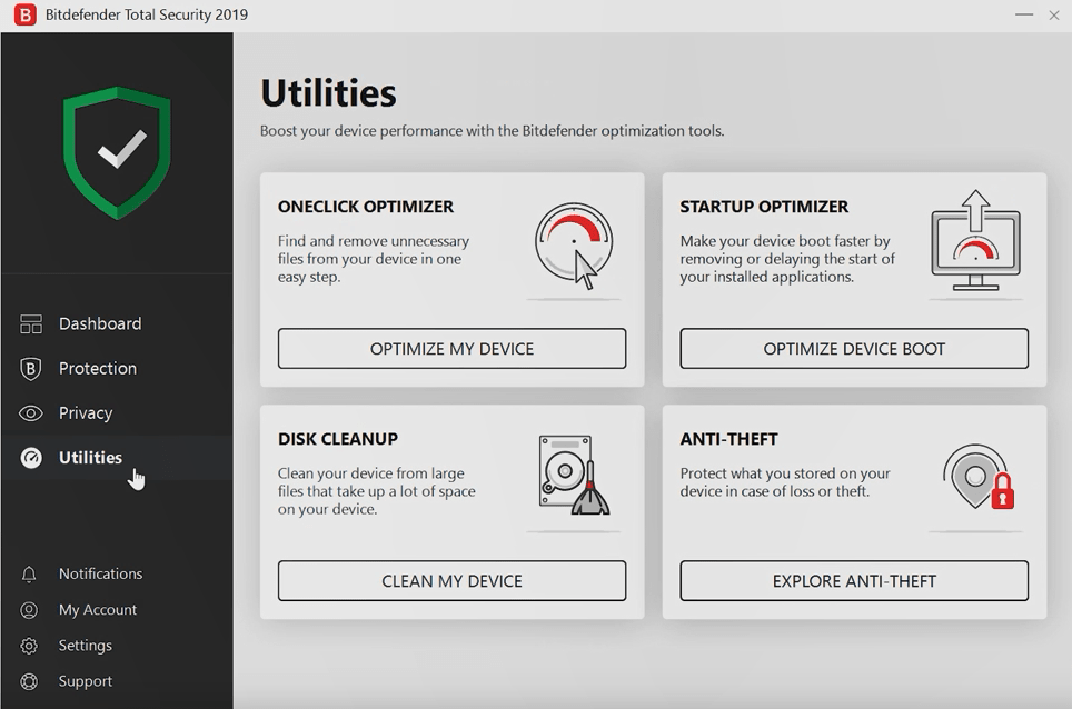 Bitdefender Total Security 2019 Key (1 Year / 10 Devices)
