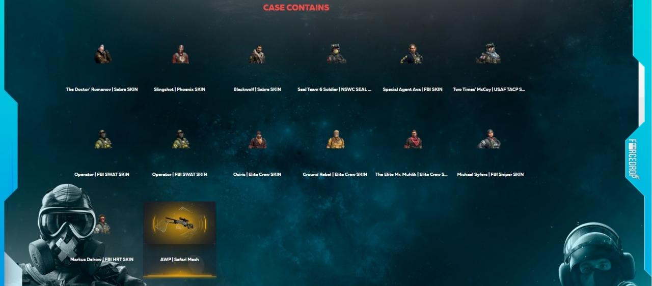 Counter-Strike: Global Offensive RANDOM GAME SKIN by FORCE-DROP.COM CD Key