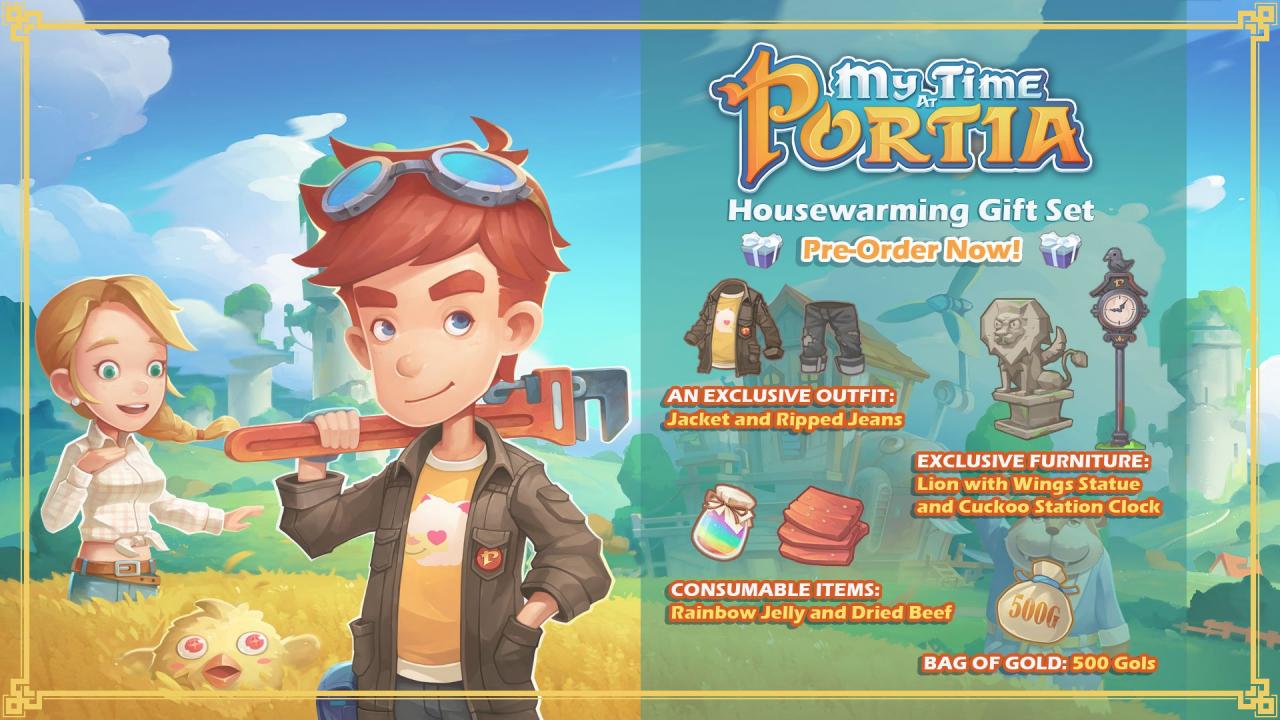 My Time At Portia - Preorder Bonus DLC EU/RU/AUS PS4 CD Key