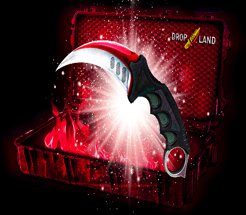 Covert vs. Knife Case Dropland.net Key