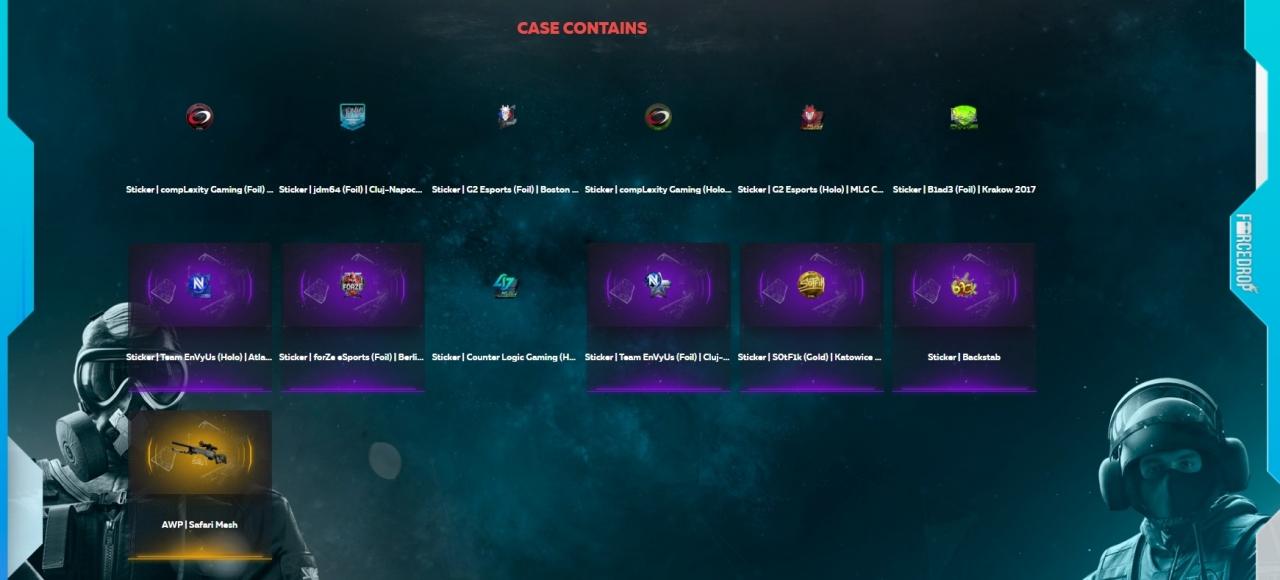 Counter-Strike: Global Offensive RANDOM STICKER by FORCE-DROP.COM CD Key