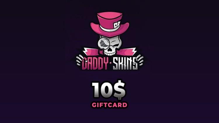 DaddySkins 10 USD Gift Card