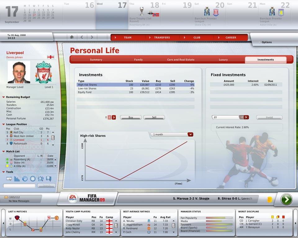 FIFA Manager 09 Origin CD Key