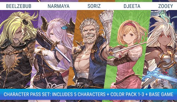 Granblue Fantasy: Versus - Character Pass Set EU Steam Altergift