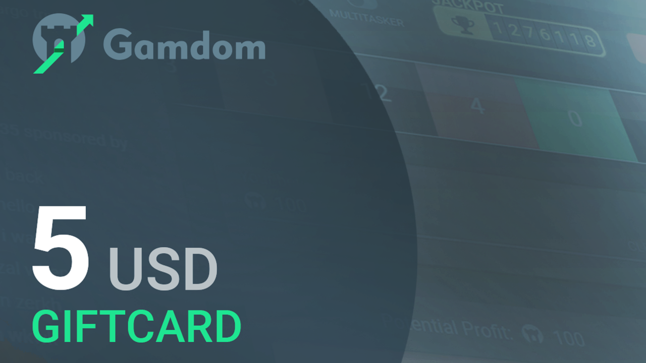 Gamdom $5 Giftcard