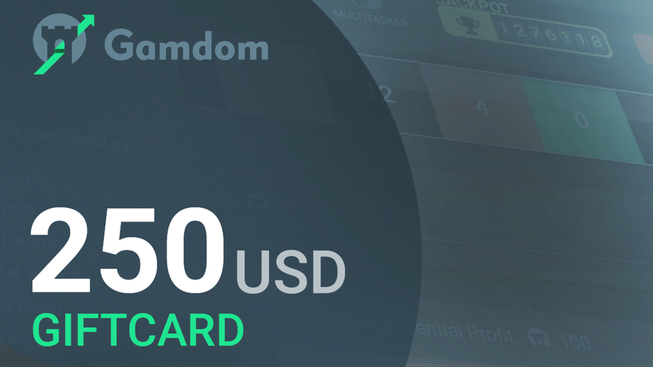 Gamdom $250 Giftcard