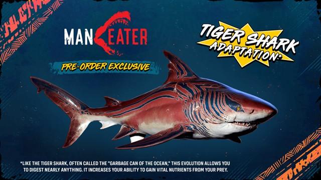 Maneater - Tiger Shark Adaptation DLC EU Epic Games CD Key