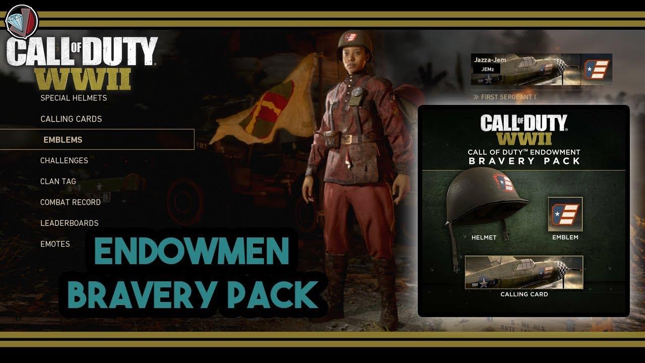 Call of Duty: WWII - Call of Duty Endowment Bravery Pack DLC Steam CD Key